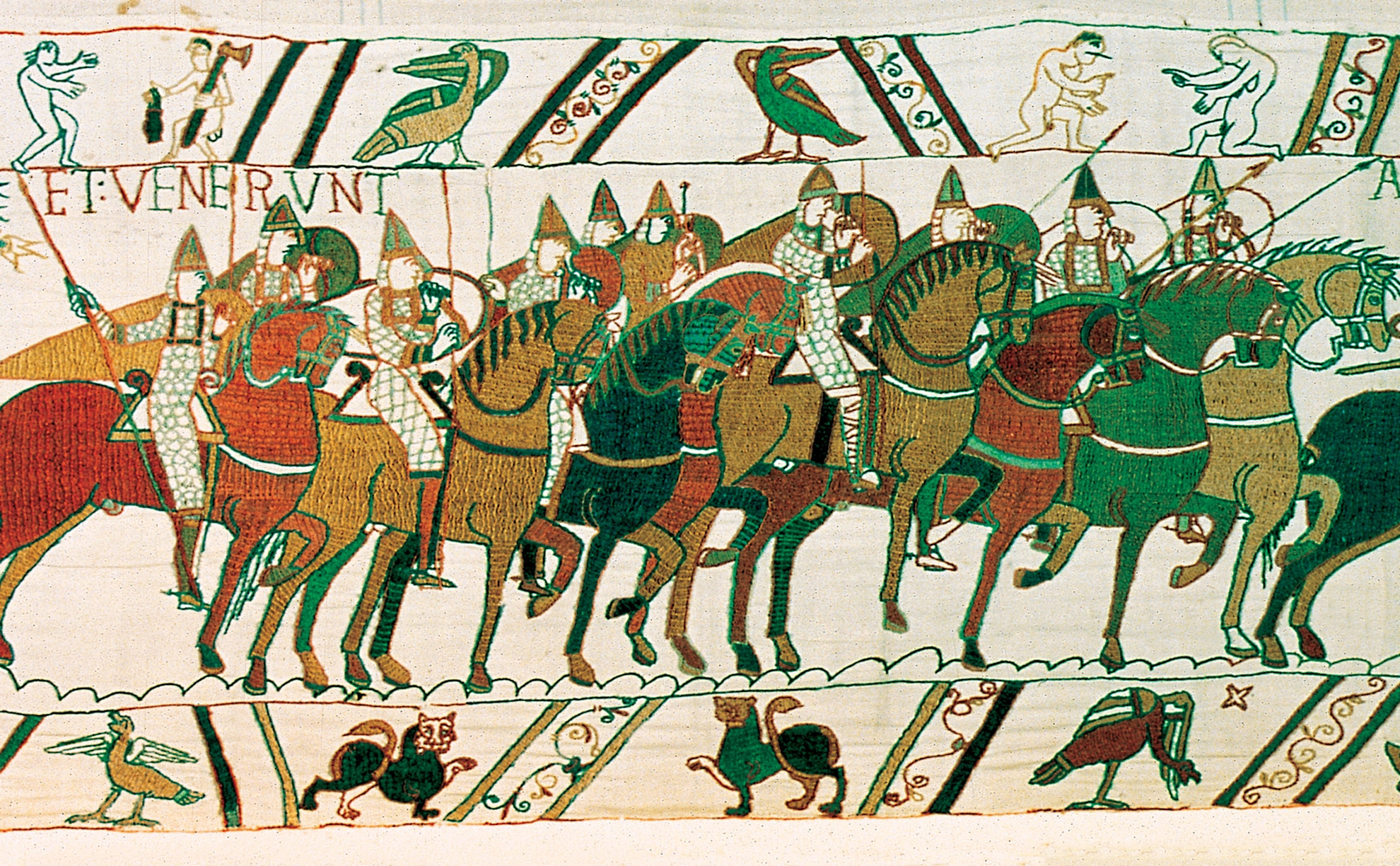 Section of the Bayeux tapestry