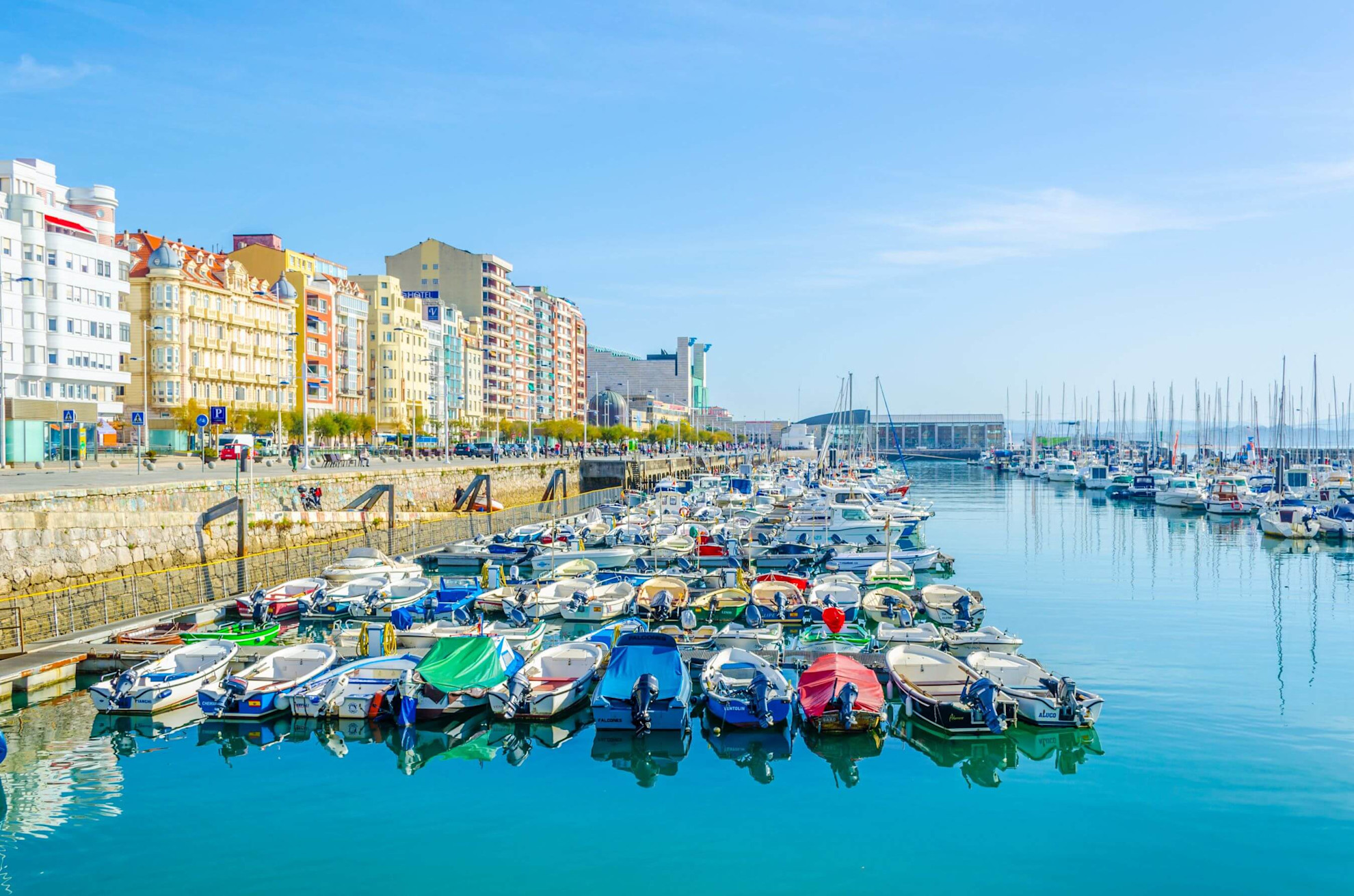 Marina in Santander, Cantabria