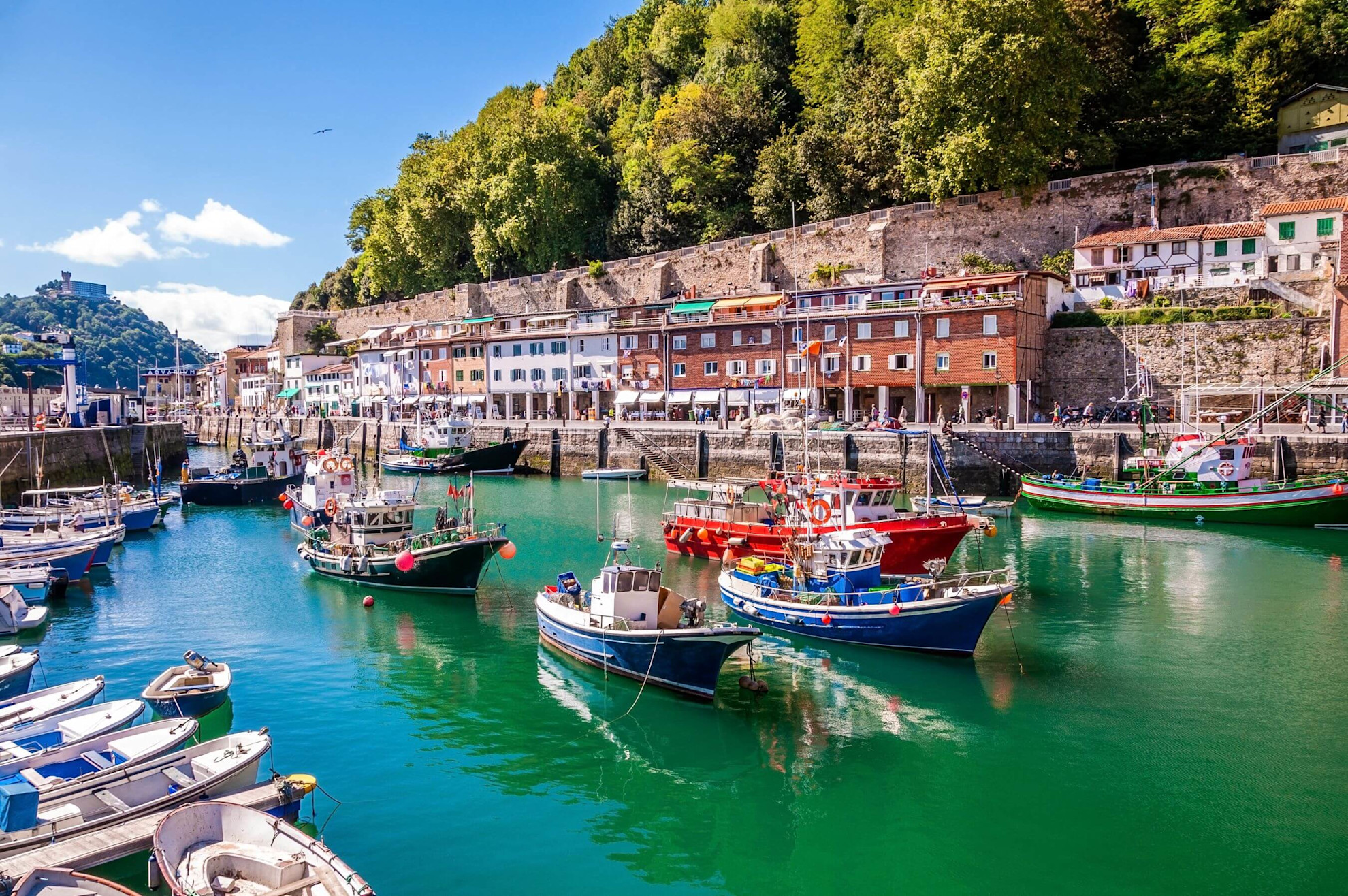 Fishing port of Donostia, San Sebastián, Basque Country