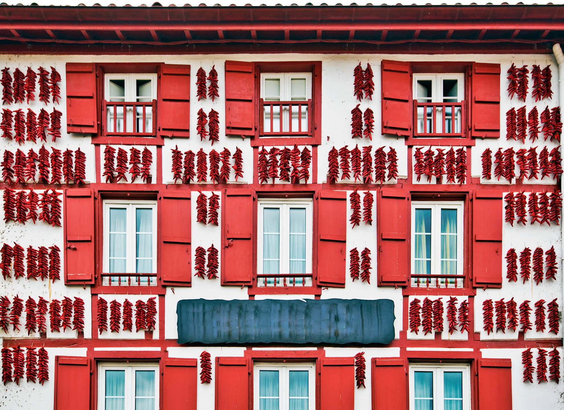 Basque architecture facade