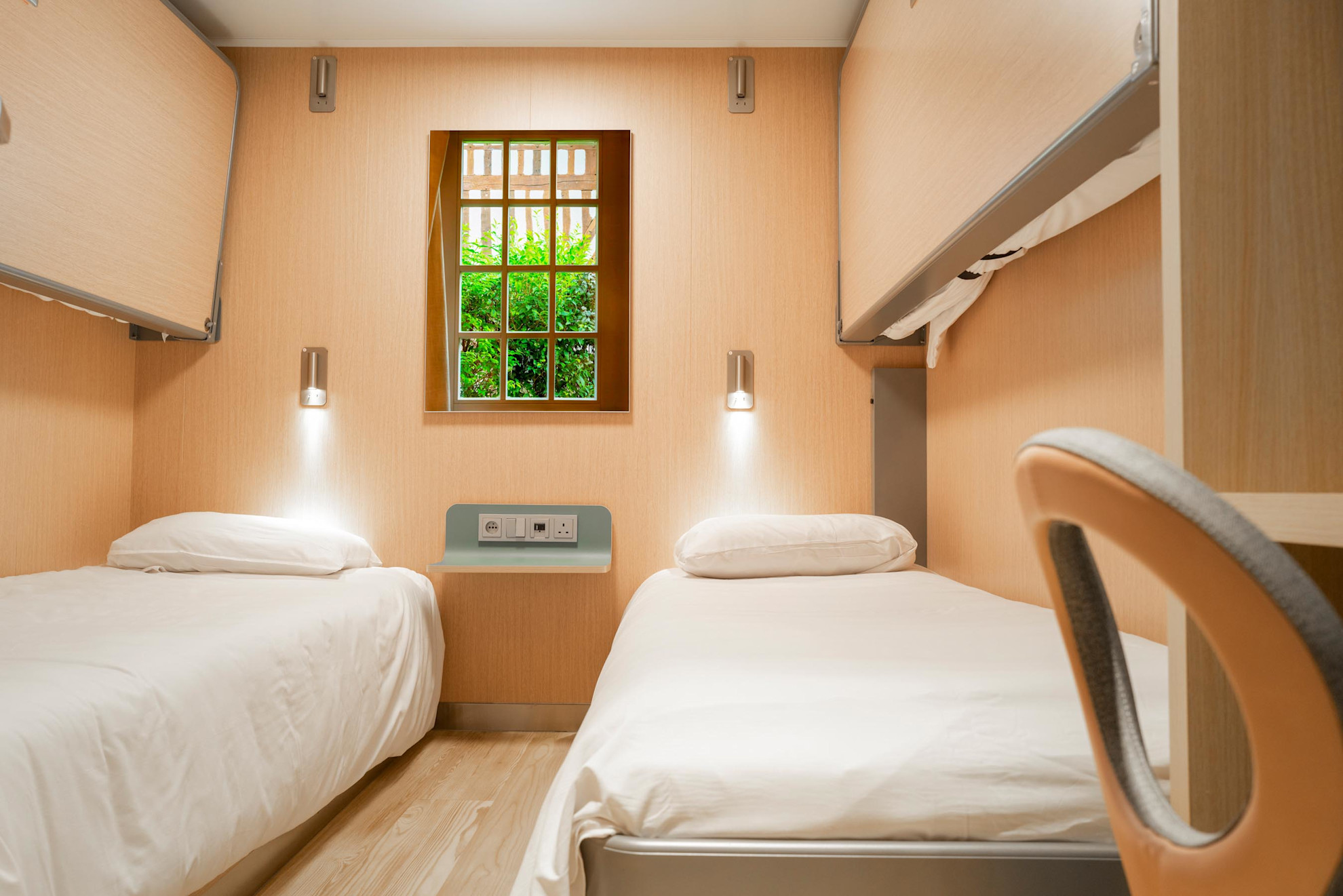 4 berth Inside Cabin, allergy-friendly 