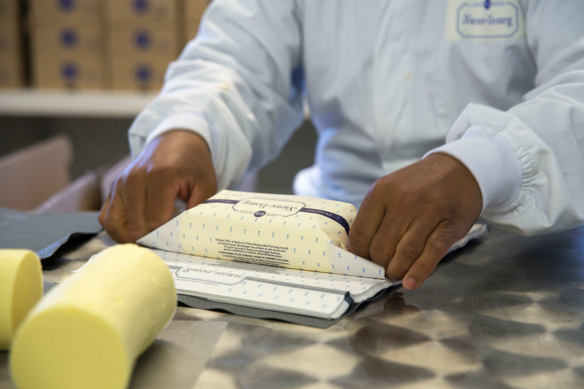 Le Vieux Bourg butter wrapping