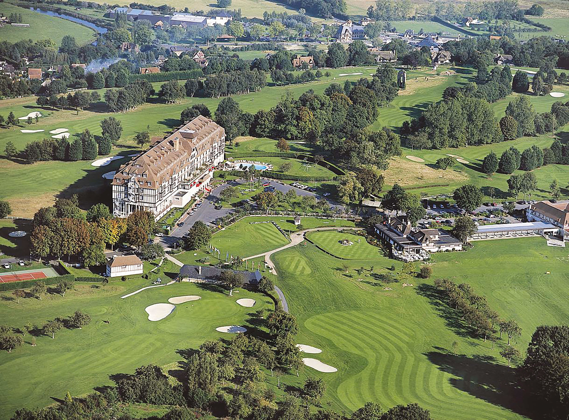 Hotel du golf Deauville and course
