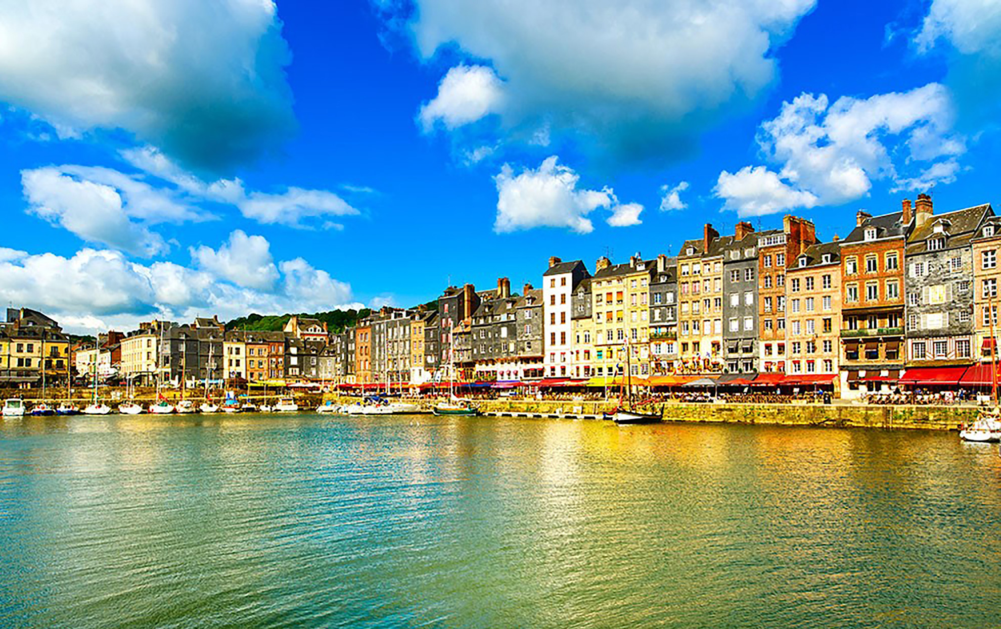 The waterfront at Honfleur