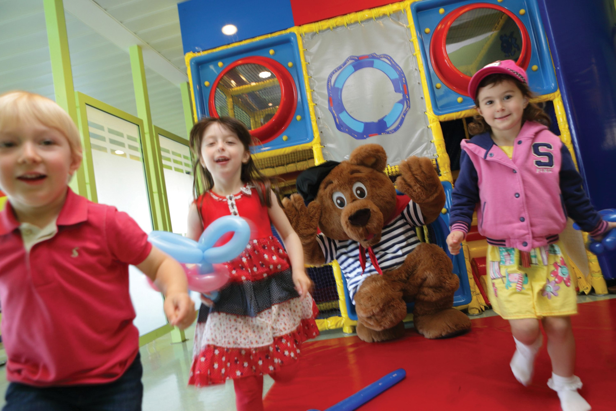 Children onboard  with Pierre Le Bear