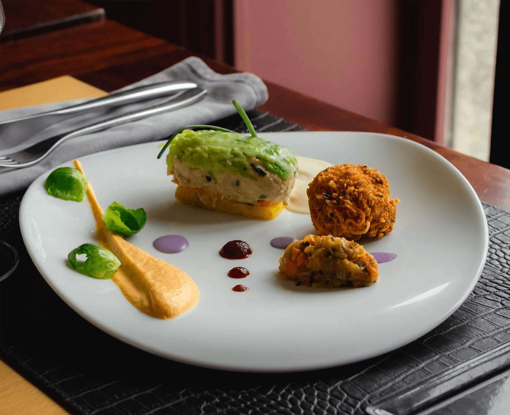 L-Ecume des Jours Roscoff meal 2