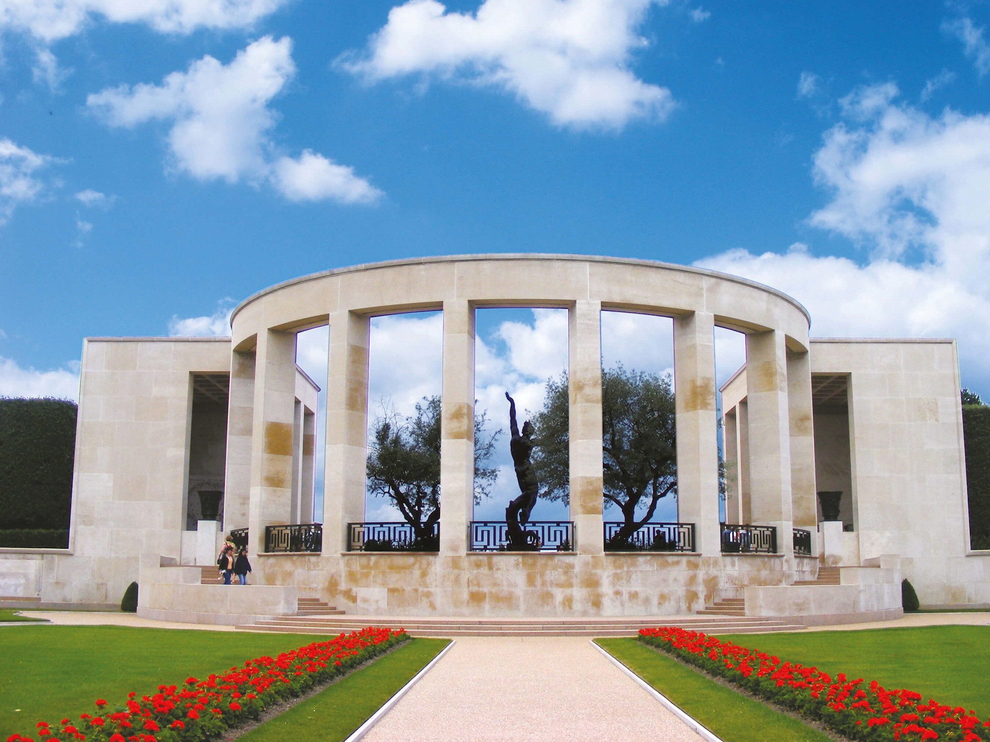 US war cemetary memorial, Normandy
