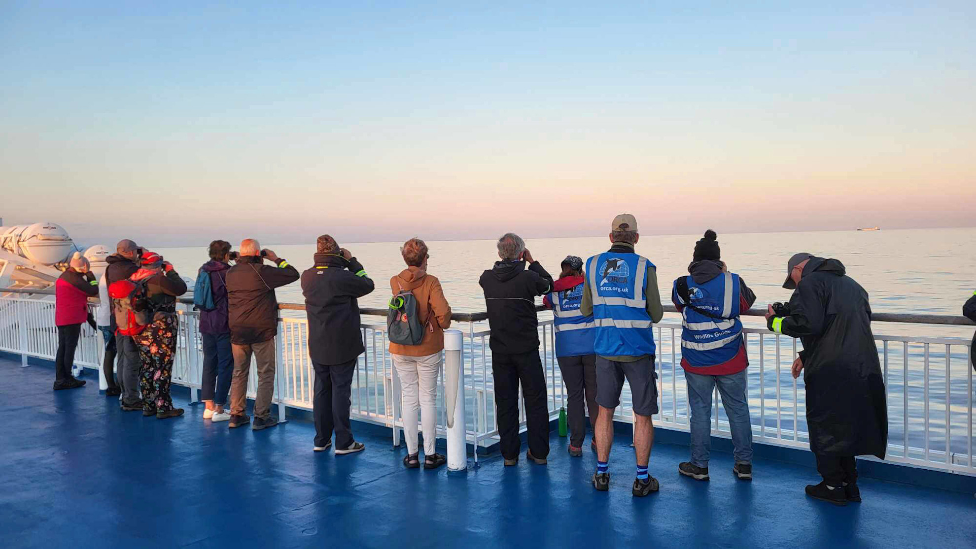 ORCA Sea Safari passengers aboard Brittany Ferries 澳洲幸运10十168体彩开奖网' Pont Aven