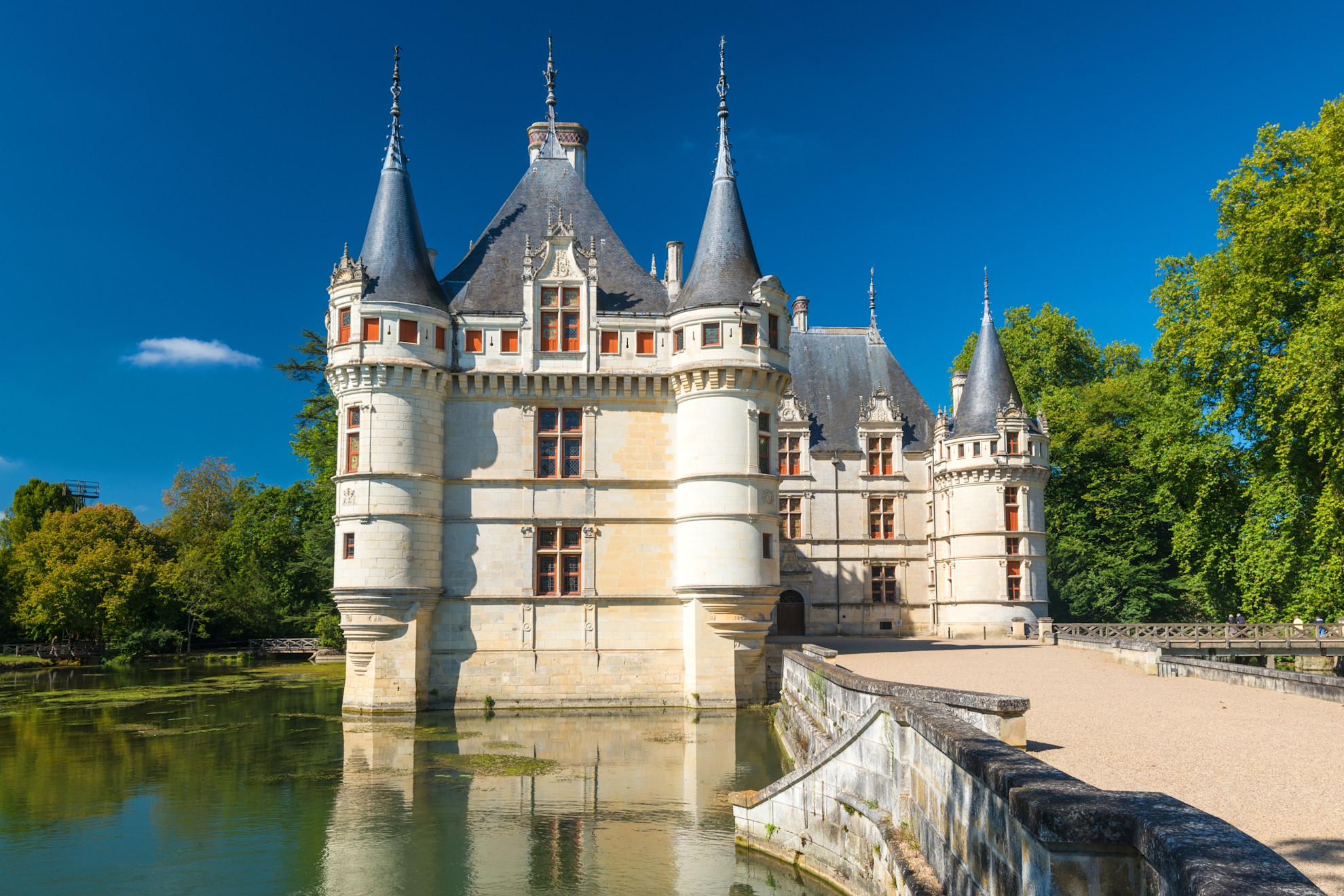 The château at Azay-le-Rideau