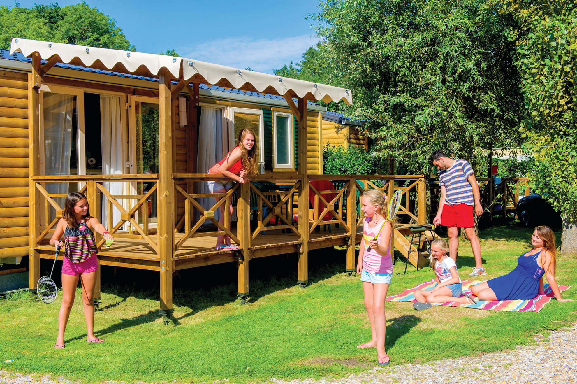 Family Chalet Camping Holidays in France